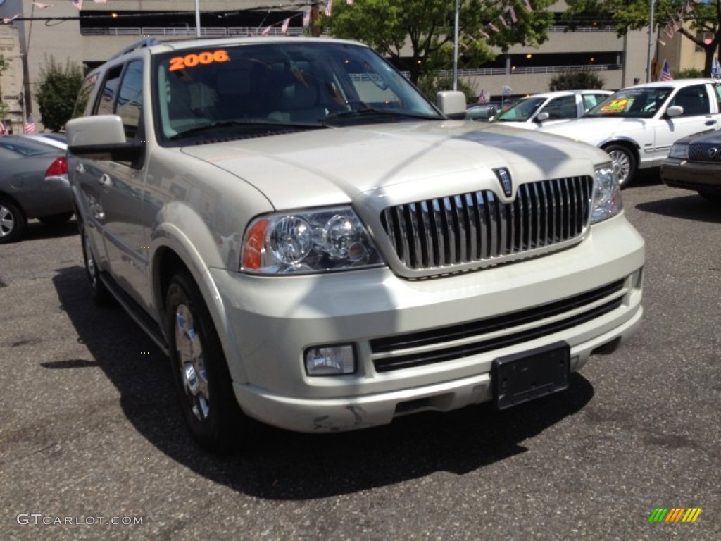 2006 Navigator Luxury 4x4 - Cashmere Tri-Coat / Dove Grey photo #4