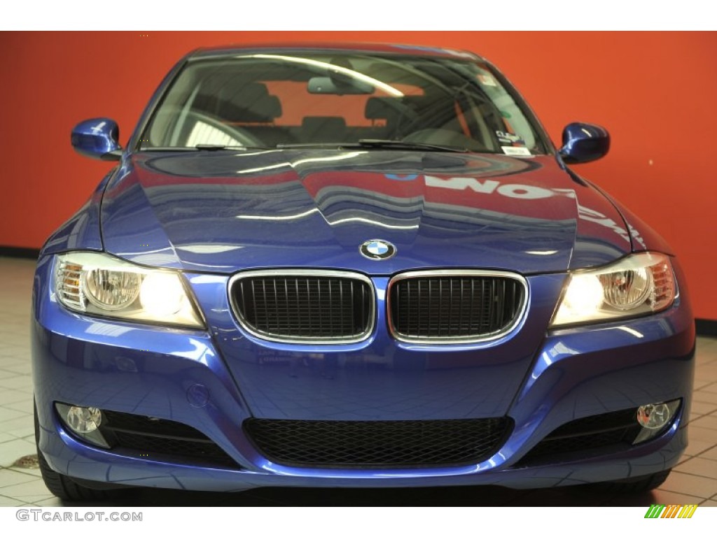 2011 3 Series 328i Sedan - Montego Blue Metallic / Black photo #2