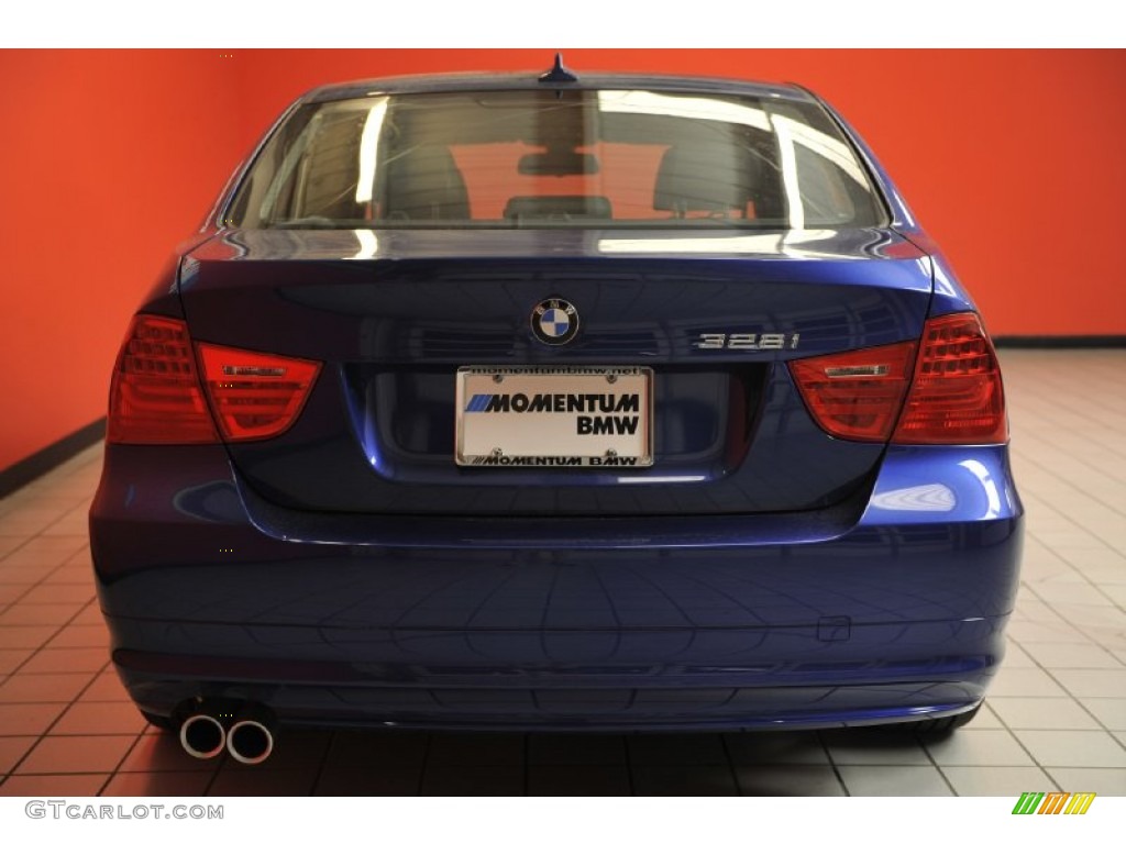 2011 3 Series 328i Sedan - Montego Blue Metallic / Black photo #23