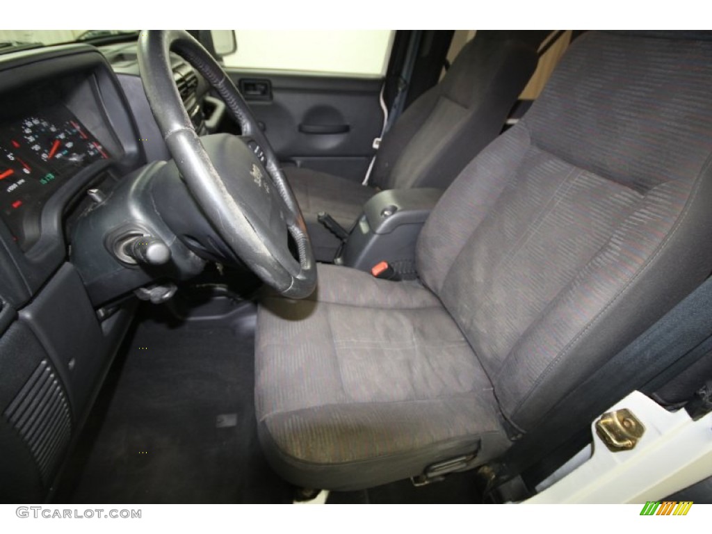 2004 Wrangler Rubicon 4x4 - Stone White / Dark Slate Gray photo #3