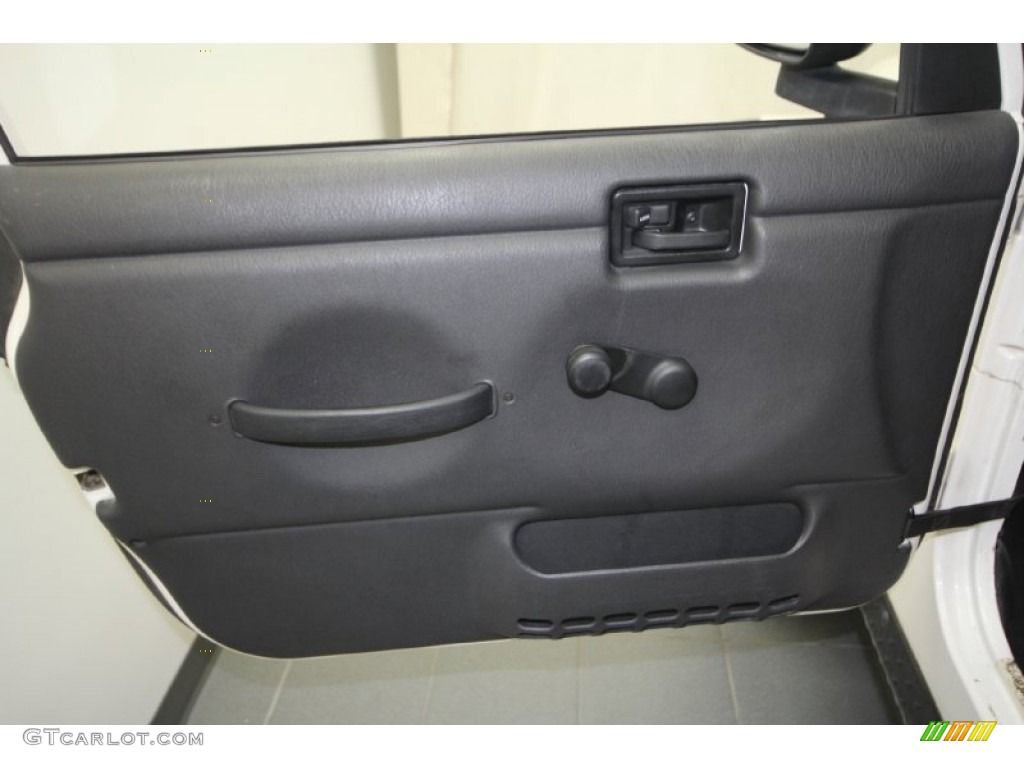 2004 Wrangler Rubicon 4x4 - Stone White / Dark Slate Gray photo #16
