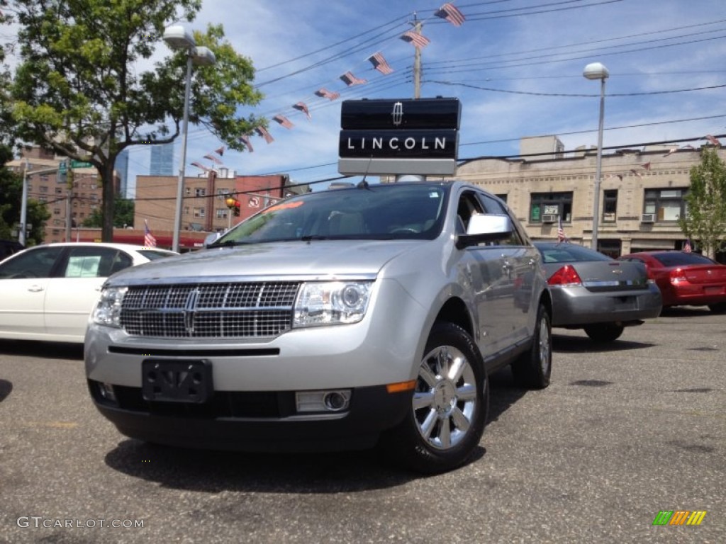 2009 MKX AWD - Brilliant Silver Metallic / Medium Light Stone photo #1