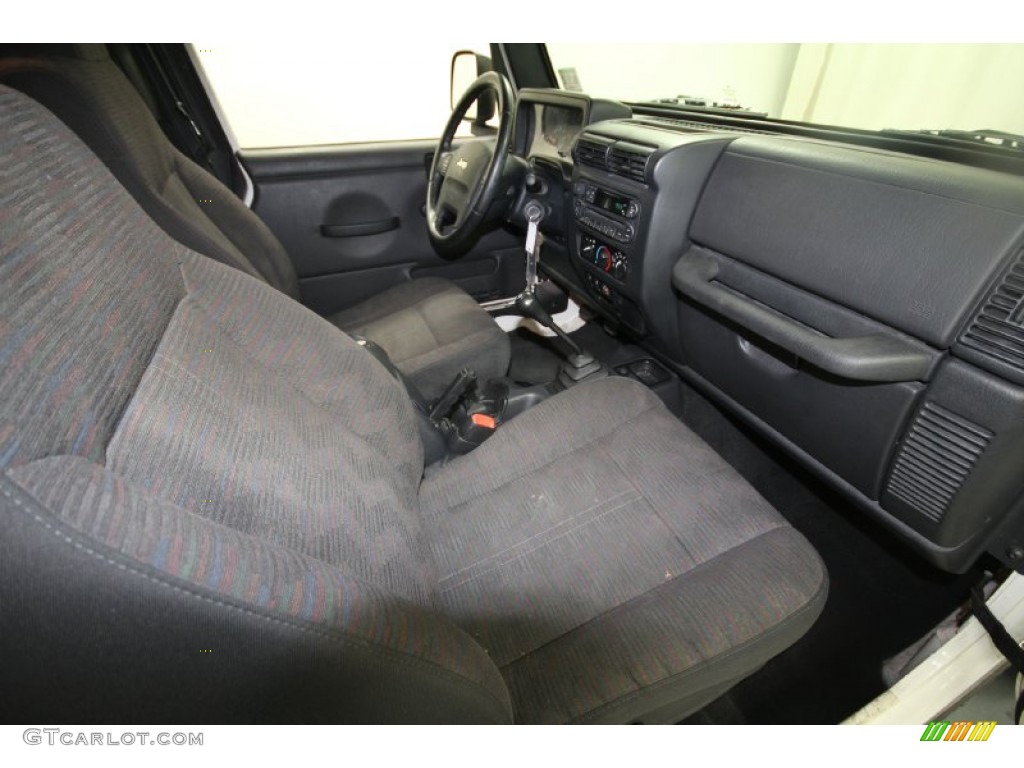 2004 Wrangler Rubicon 4x4 - Stone White / Dark Slate Gray photo #29