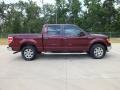 2010 Royal Red Metallic Ford F150 XLT SuperCrew  photo #2