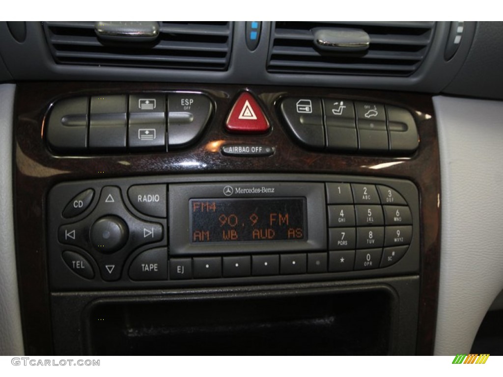 2001 C 240 Sedan - Brilliant Silver Metallic / Ash photo #19