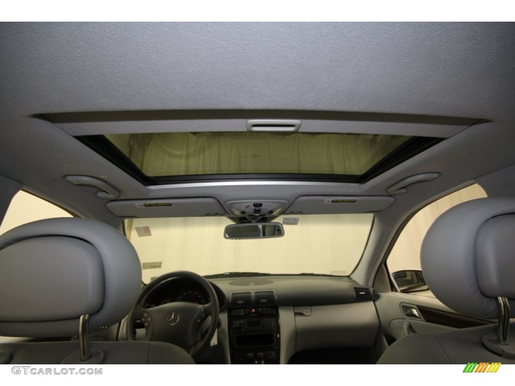 2001 C 240 Sedan - Brilliant Silver Metallic / Ash photo #28