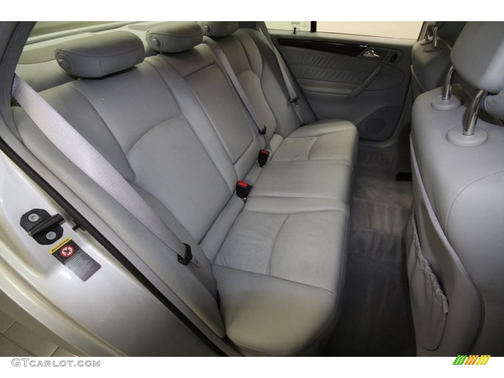 2001 C 240 Sedan - Brilliant Silver Metallic / Ash photo #33