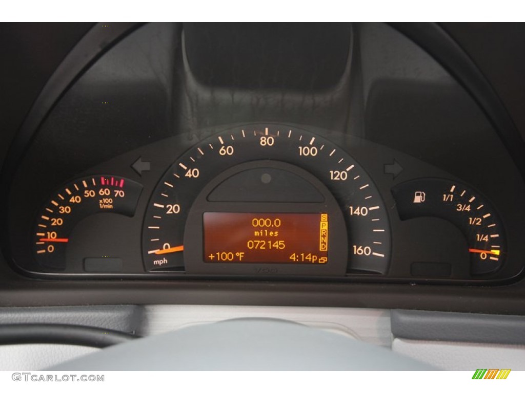 2001 C 240 Sedan - Brilliant Silver Metallic / Ash photo #40