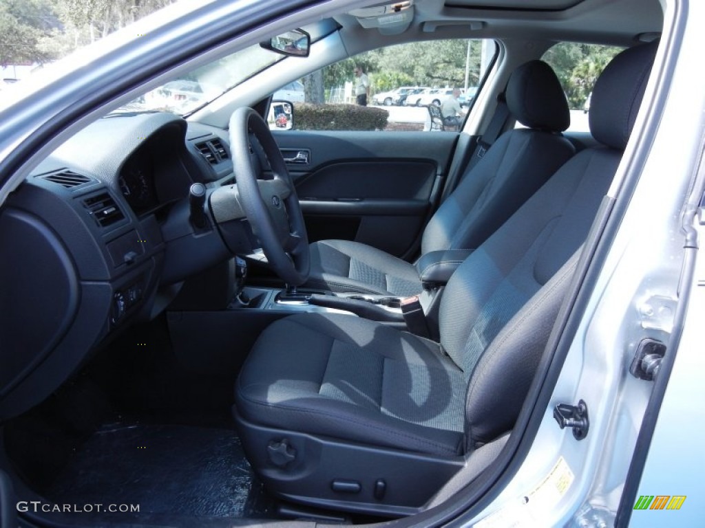 2012 Fusion SE - Ingot Silver Metallic / Charcoal Black photo #5