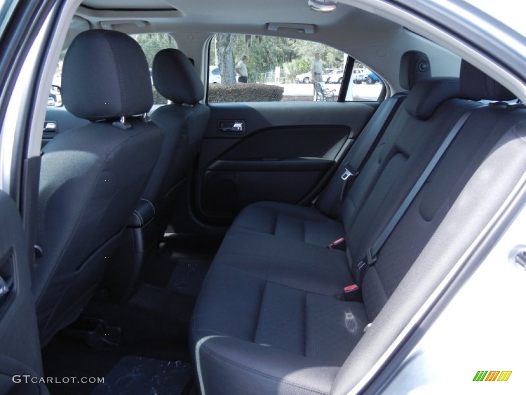 2012 Fusion SE - Ingot Silver Metallic / Charcoal Black photo #6