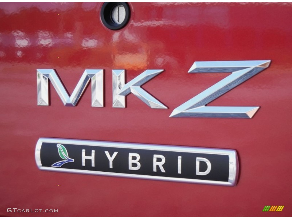 2012 MKZ Hybrid - Red Candy Metallic / Light Camel photo #4