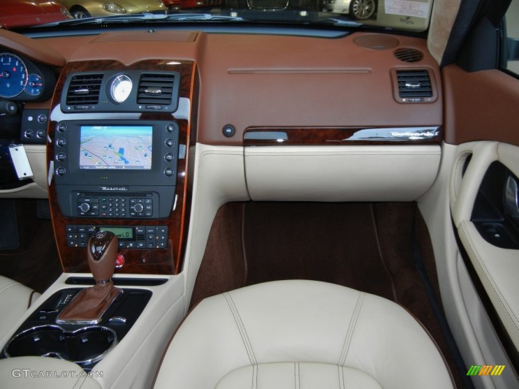 2011 Maserati Quattroporte S Sabbia Dashboard Photo #67599000