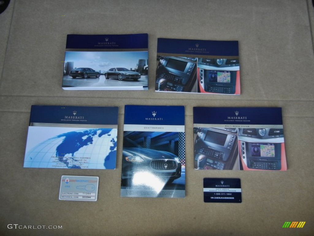 2011 Maserati Quattroporte S Books/Manuals Photo #67599189