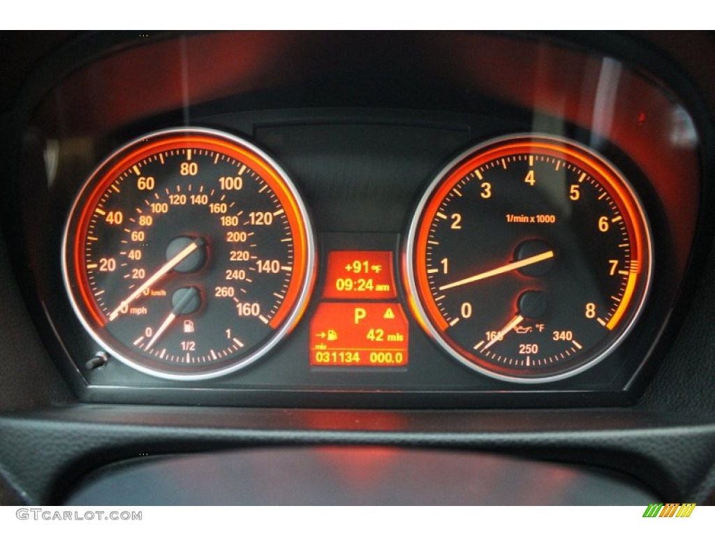 2009 BMW 3 Series 335i Sedan Gauges Photo #67600764