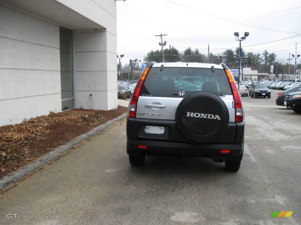 2002 CR-V EX 4WD - Satin Silver Metallic / Black photo #8