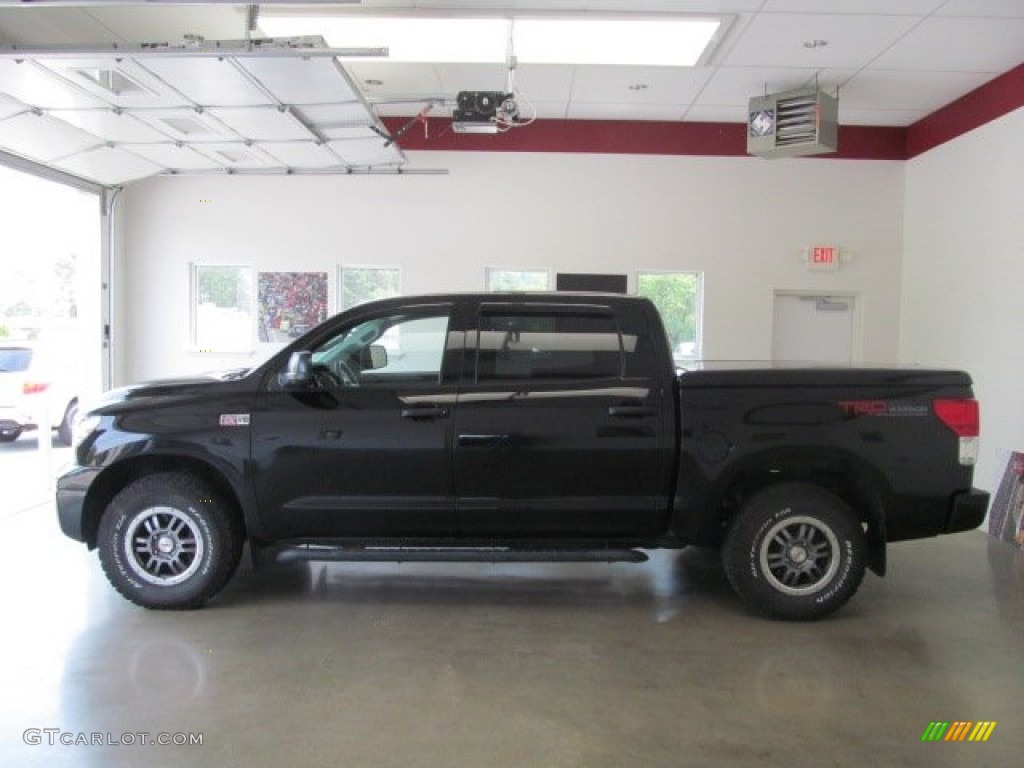 2011 Tundra TRD Rock Warrior CrewMax 4x4 - Black / Black photo #2