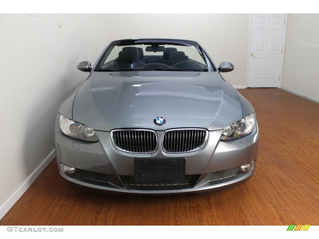 2008 3 Series 335i Convertible - Space Grey Metallic / Black photo #13