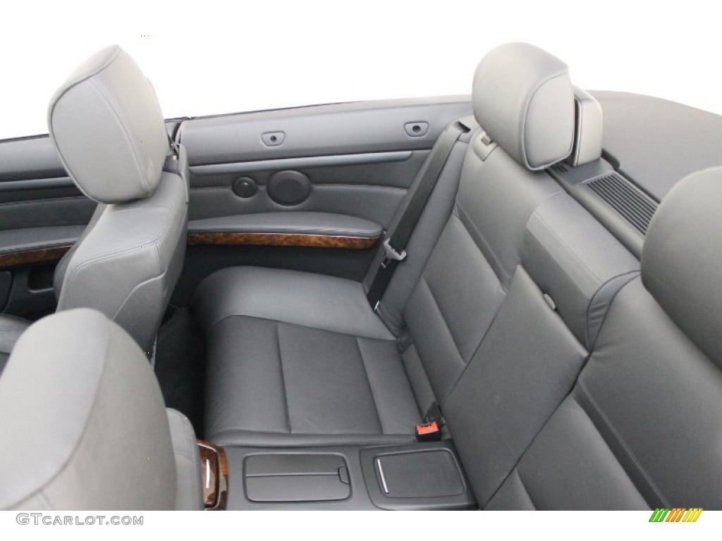 2008 3 Series 335i Convertible - Space Grey Metallic / Black photo #33
