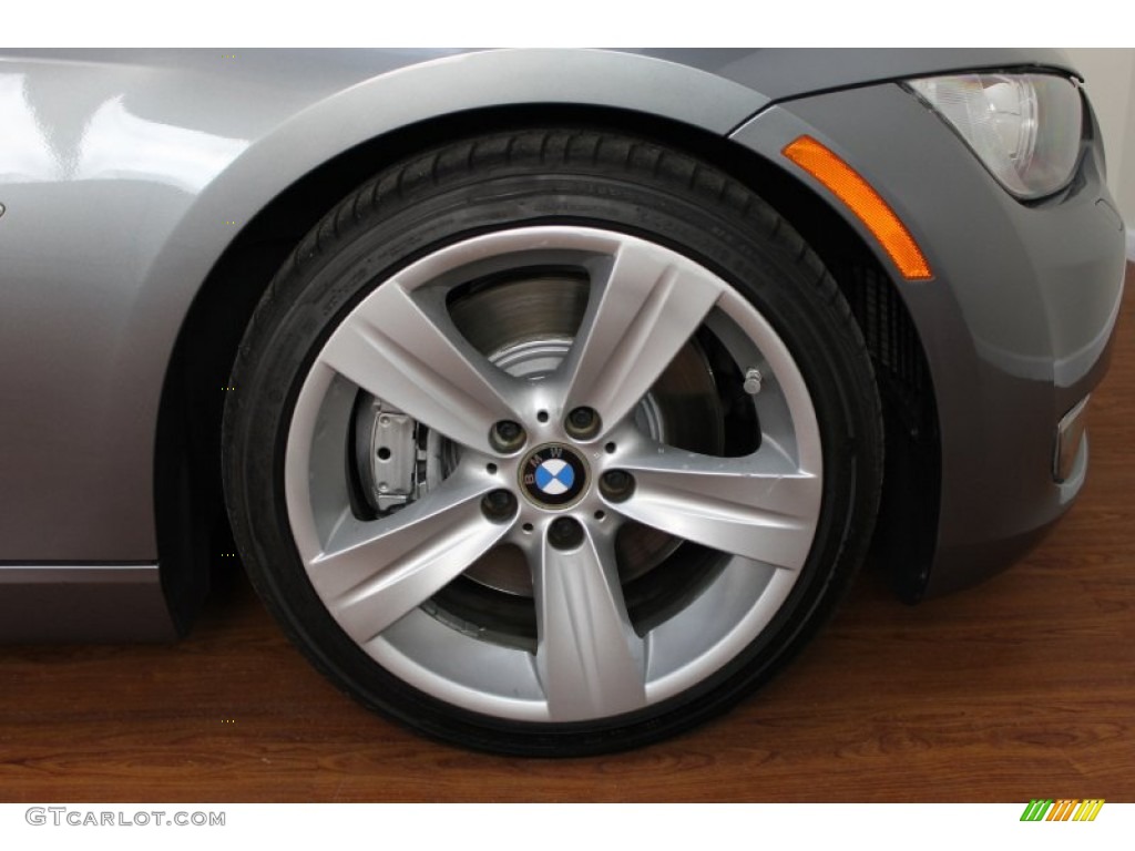 2008 3 Series 335i Convertible - Space Grey Metallic / Black photo #41