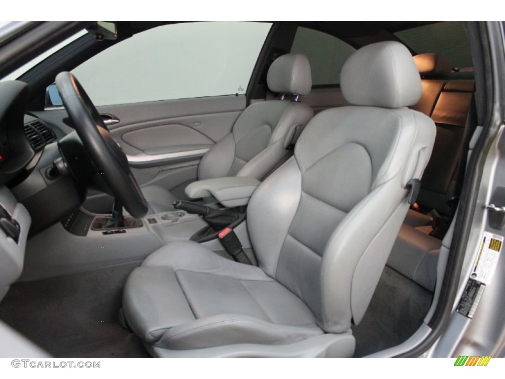 Grey Interior 2005 BMW M3 Coupe Photo #67601451