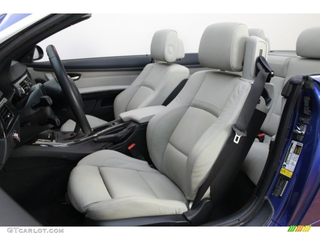 Grey Interior 2009 BMW 3 Series 335i Convertible Photo #67602249