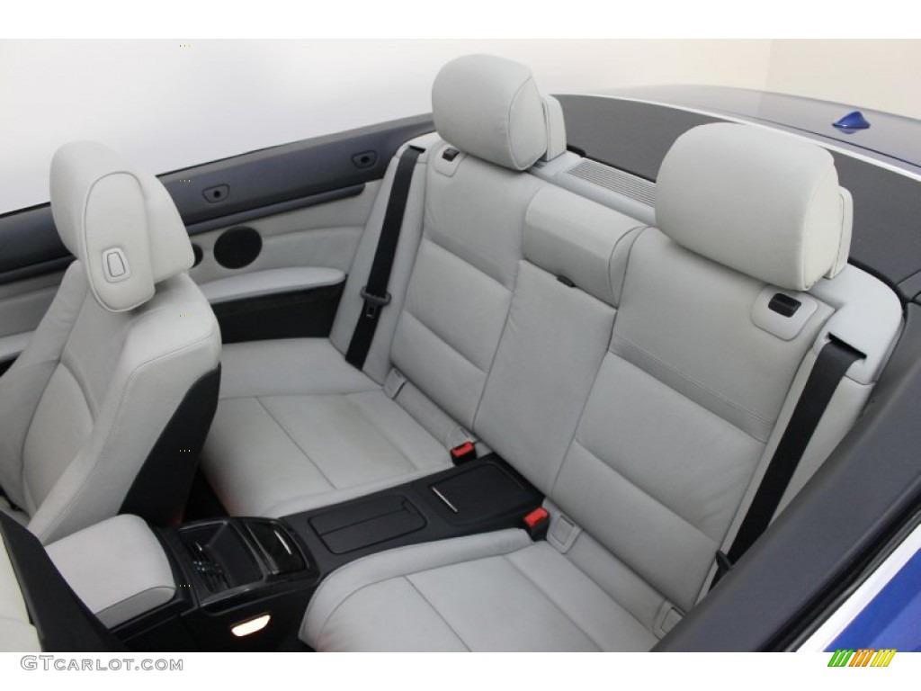 2009 3 Series 335i Convertible - Montego Blue Metallic / Grey photo #27