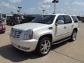 2013 White Diamond Tricoat Cadillac Escalade Luxury  photo #1