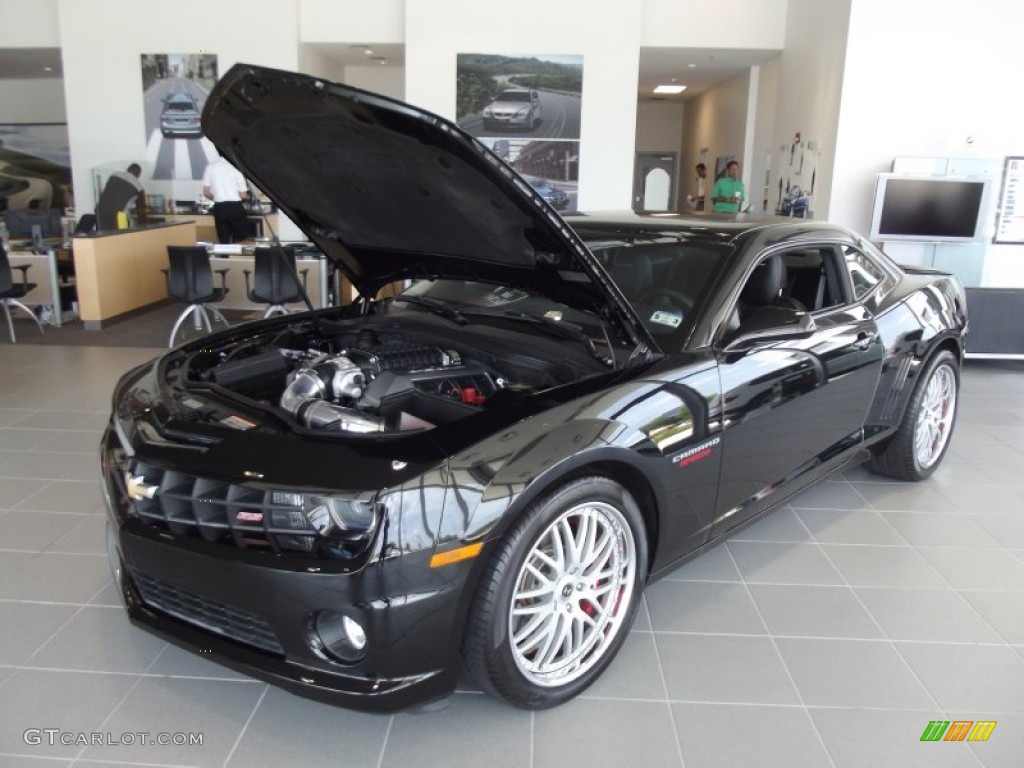 2010 Camaro SS Hennessey HPE600 Supercharged Coupe - Black / Black photo #1