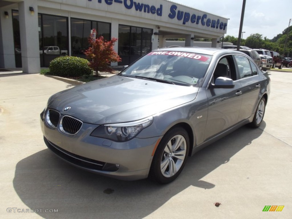 2010 5 Series 528i Sedan - Space Grey Metallic / Gray photo #1