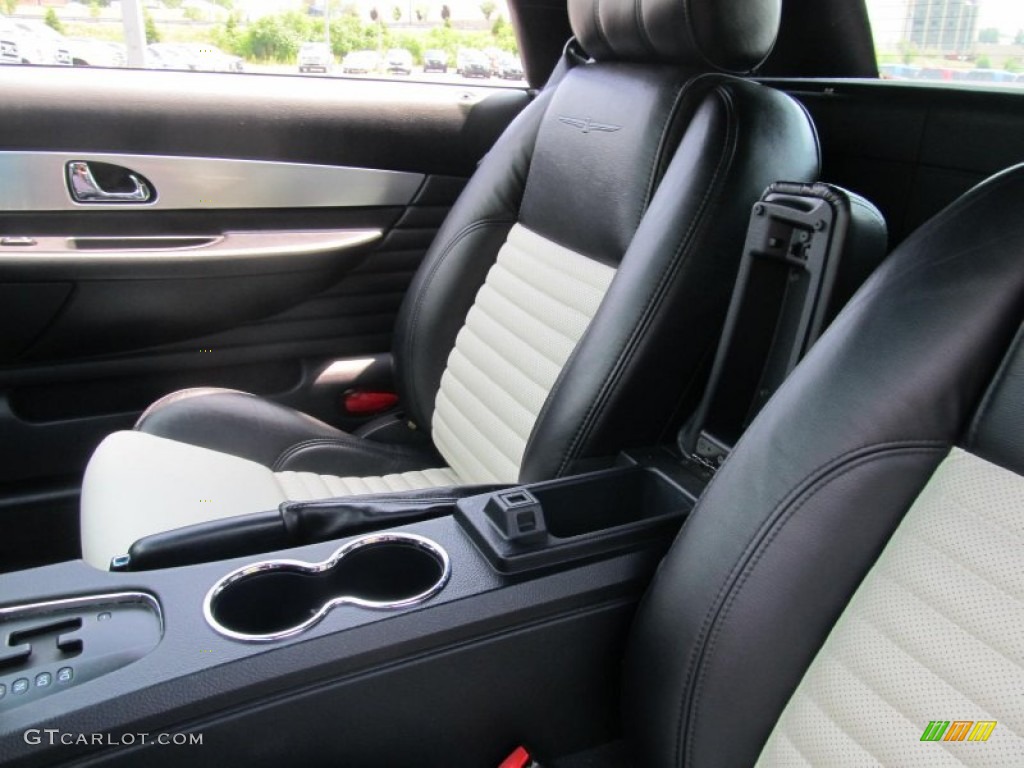 Black Ink/Whisper White Interior 2003 Ford Thunderbird Premium Roadster Photo #67603992