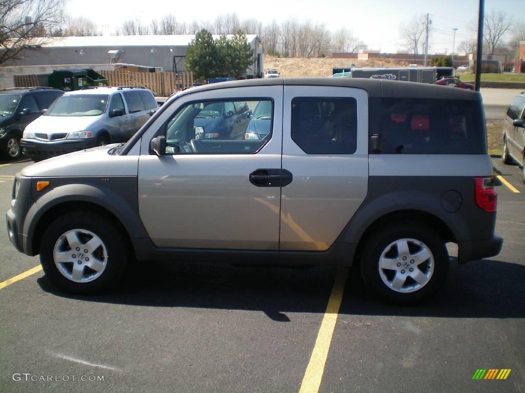 2003 Element EX AWD - Shoreline Mist Metallic / Gray photo #8