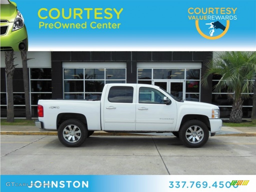 Summit White Chevrolet Silverado 1500