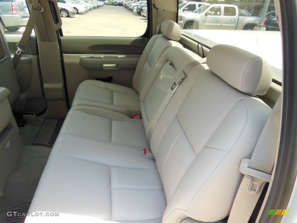 2011 Silverado 1500 LTZ Crew Cab 4x4 - Summit White / Light Titanium/Dark Titanium photo #10