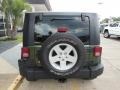 2008 Jeep Green Metallic Jeep Wrangler X 4x4  photo #3