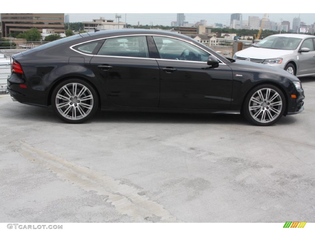 Brilliant Black 2012 Audi A7 3.0T quattro Premium Exterior Photo #67605387
