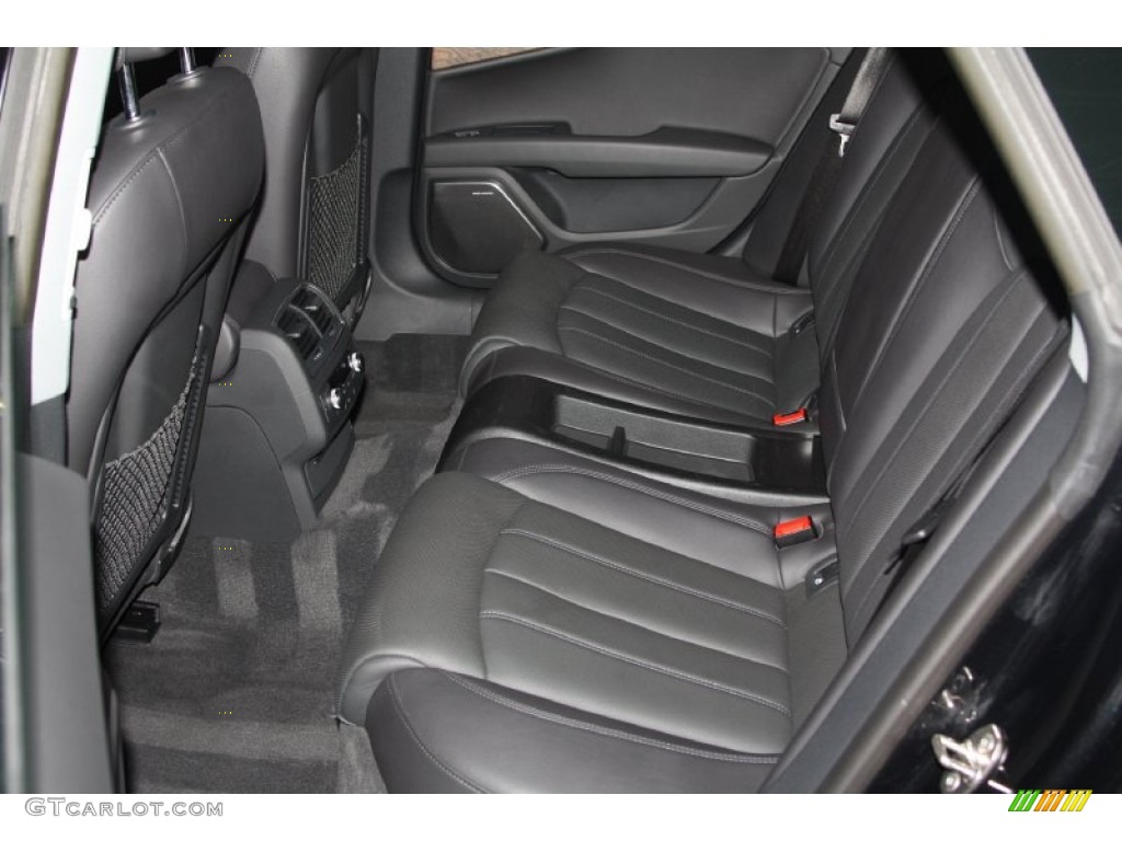 2012 Audi A7 3.0T quattro Premium Rear Seat Photo #67605660