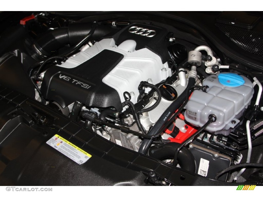 2012 Audi A7 3.0T quattro Premium 3.0 Liter TFSI Supercharged DOHC 24-Valve VVT V6 Engine Photo #67605807
