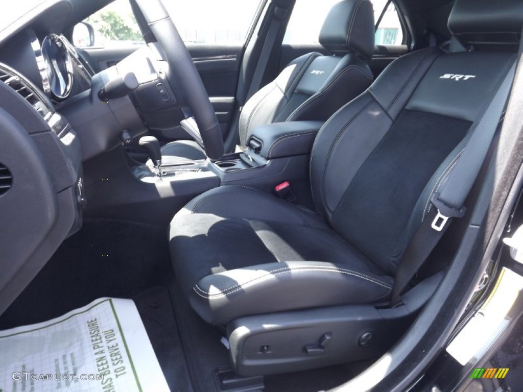 Black Interior 2012 Chrysler 300 SRT8 Photo #67605915