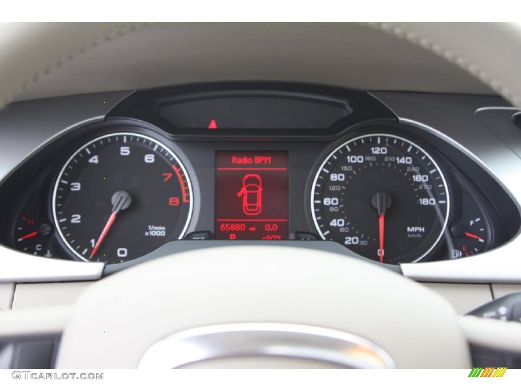 2009 Audi A4 2.0T Sedan Gauges Photo #67606278
