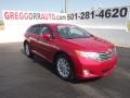 2010 Barcelona Red Metallic Toyota Venza I4  photo #1