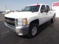 2010 Summit White Chevrolet Silverado 2500HD LT Crew Cab 4x4  photo #3