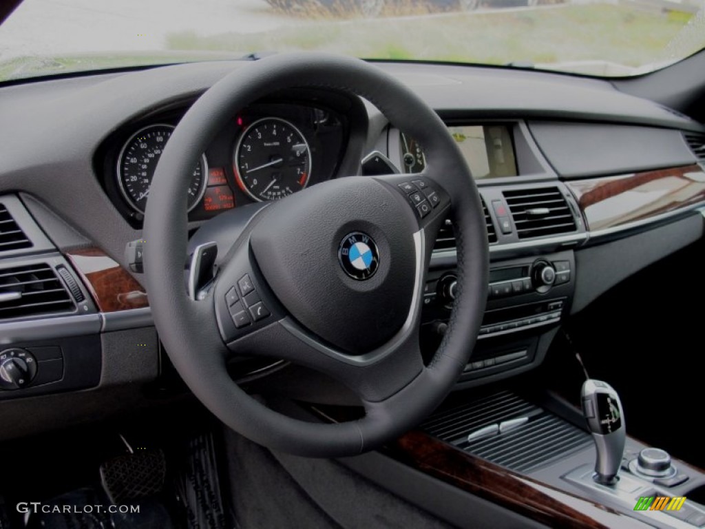 2013 BMW X5 xDrive 50i Black Dashboard Photo #67607148