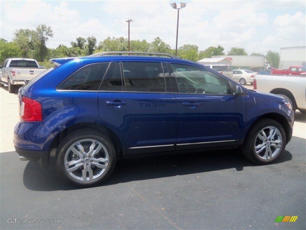 Deep Impact Blue Metallic 2013 Ford Edge SEL Exterior Photo #67607562