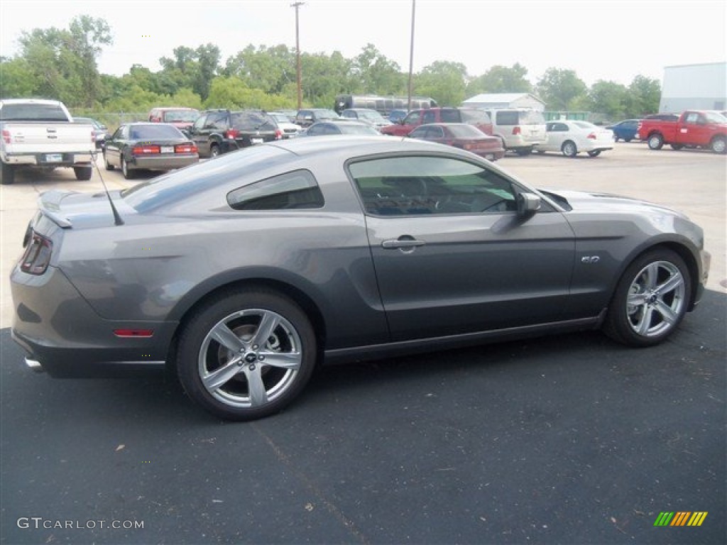 Sterling Gray Metallic 2013 Ford Mustang GT Premium Coupe Exterior Photo #67607910