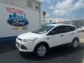 2013 Oxford White Ford Escape S  photo #1