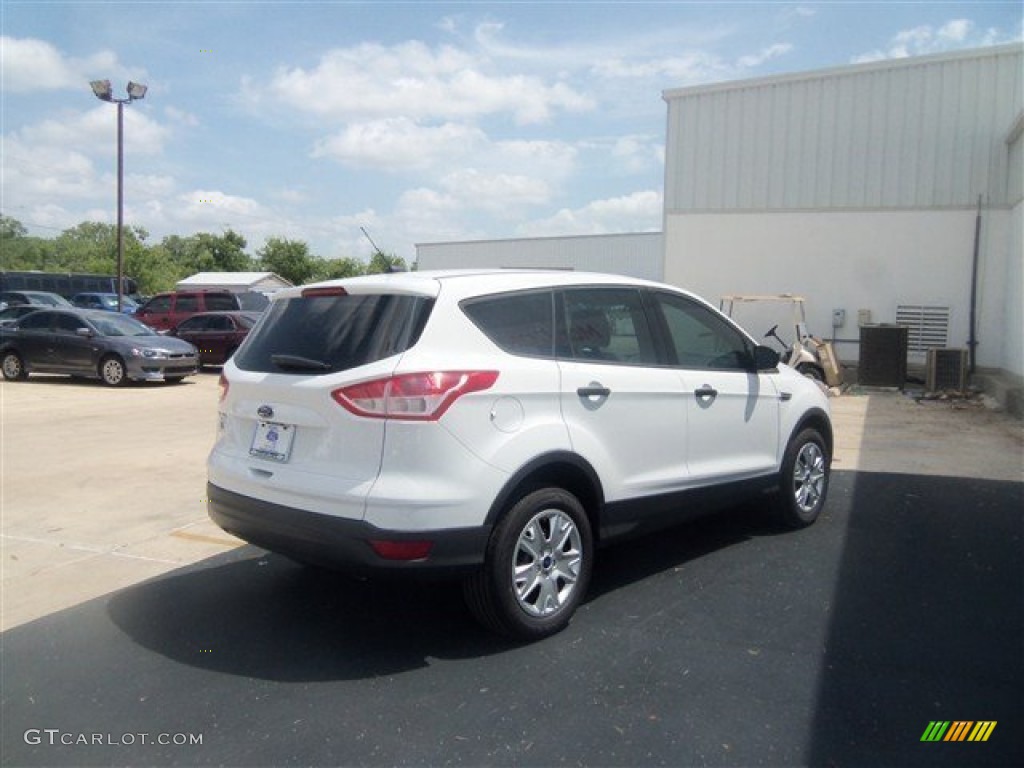 2013 Escape S - Oxford White / Charcoal Black photo #5