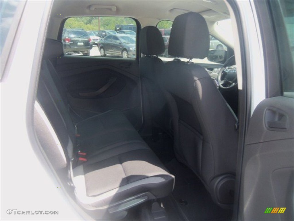 2013 Escape S - Oxford White / Charcoal Black photo #14