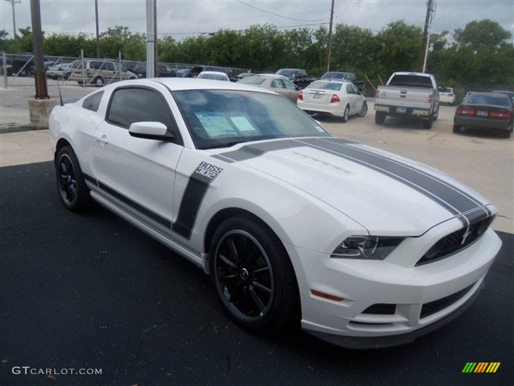 Performance White 2013 Ford Mustang Boss 302 Exterior Photo #67608567