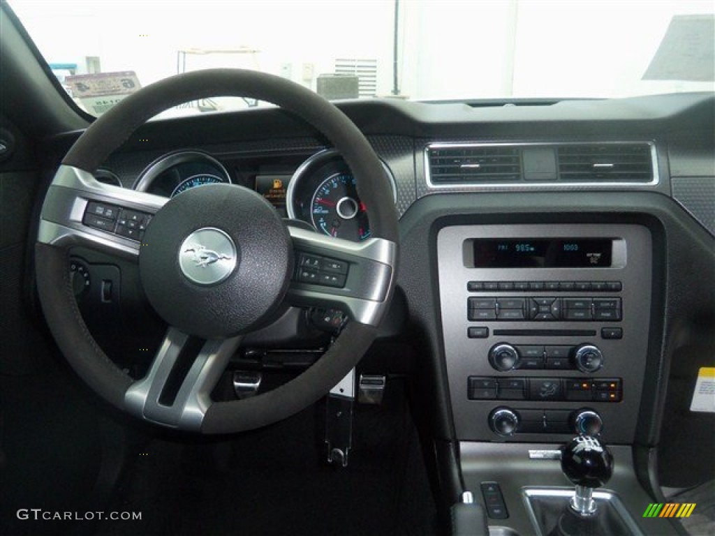 2013 Ford Mustang Boss 302 Charcoal Black/Recaro Sport Seats Steering Wheel Photo #67608624