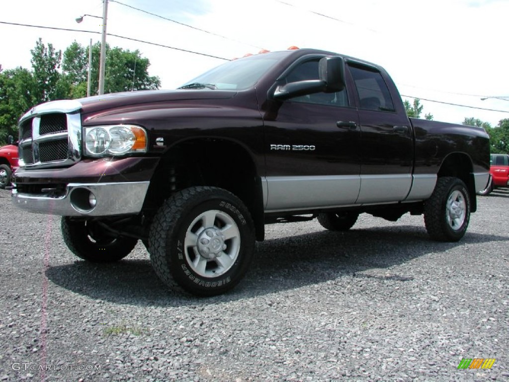 Deep Molten Red Pearl Dodge Ram 2500